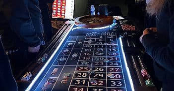 Normal casino games with displays